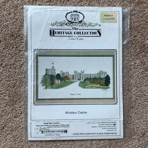 The Heritage Collection Windsor castle crossstitch